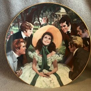 Vintage Gone with the Wind Plate